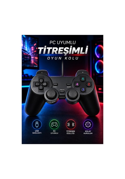 J-Tech V2 i5-14400F 16 GB 512 GB SSD 8G RX580 24" Free Dos Masaüstü Oyuncu Bilgisayarı