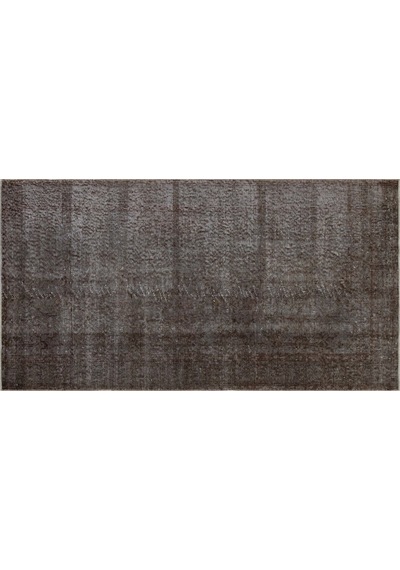 Bohem Vintage El Yapımı Eskitme Yün Ipek Pers Kilim Eskitme Halı - 097x184 Cm 9902