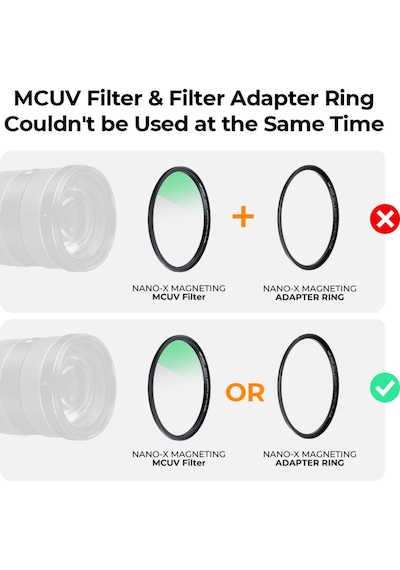 K&F Nano-X MRC ND1000 77 MM Magnetic Filtre Set - Nd1000 + Cpl + Uv + Çanta