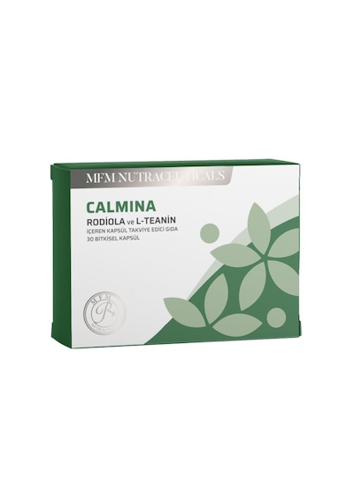Mfm Calmina Rodiola Ve L-teanin İçeren 30 Bitkisel Kapsül