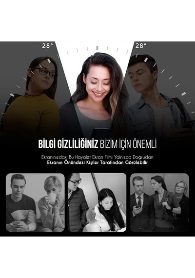 İphone 13 / 13 Pro / 14 / 16e / 17e İle Uyumlu Hayalet Ekran Koruyucu Yandan Görünmez Gizli Kurulum Kitli Camın Altında Toz Bırakmayan Darbelere Karşı Ekstra Dayanıklı Kırılmaz Cam Koruma