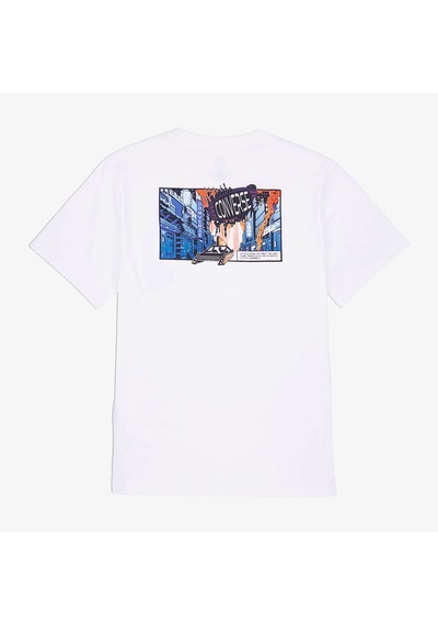 Converse Classic Erkek Baskılı Beyaz T-shirt