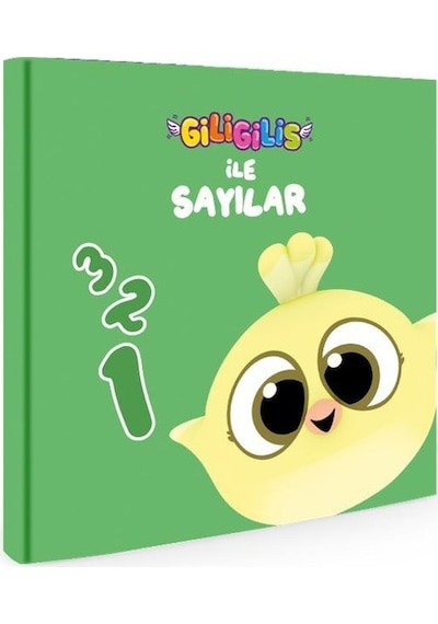 Giligilis ile Sayılar - Eğitici Mini Karton Kitap Serisi- Artenino Yayıncılık