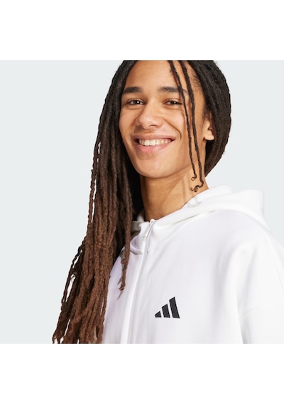 Adidas Future Icons 3 Stripes Fz Erkek Sweatshirt C-adıjw7106e50a00 Beyaz