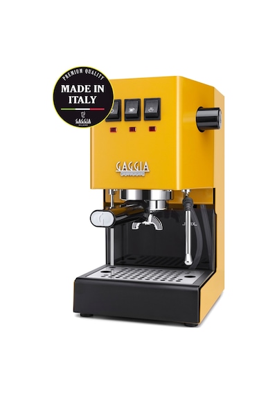 Gaggia RI9481/18 Milano New Classic Evo 2023 Gün Işığı Sarısı Manuel Espresso Makinesi