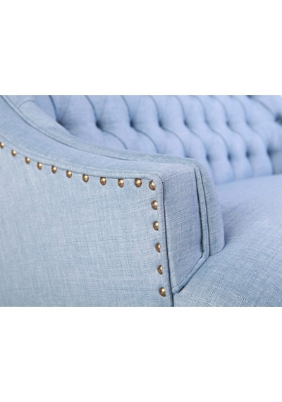 Lamont Loveseat İkili Kanape Indigo Mavi
