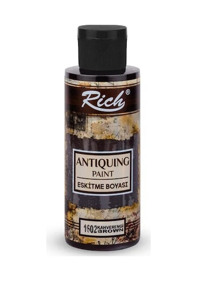 Rich Antiquin Eskitme Boyası 120Cc Kahverengi 1602