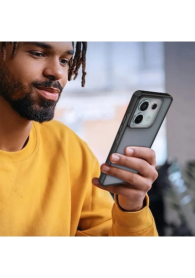 Gld-spt- Newface Xiaomi Redmi Note 13 Pro 5g Kılıf Elegant Kapak - Pudra