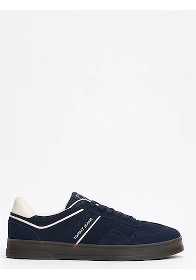 Tommy Hilfiger Tommy Jeans Erkek Lacivert Greenwich Süet Sneaker Lacivert