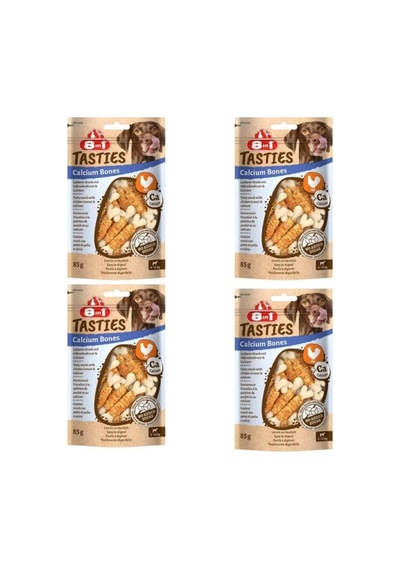 Tasties Calcium Bones Tavuk Sargılı Köpek Ödülü 85 Gr X 4 Adet