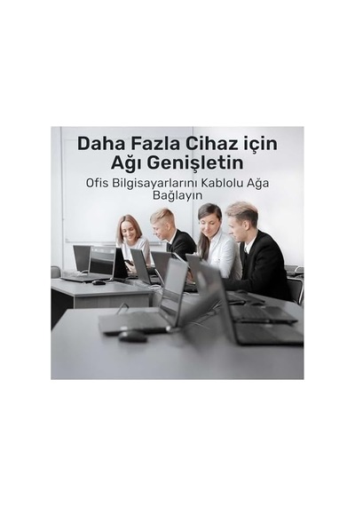Cudy Fs105 5-port 10/100mbps Metal Kasa Masaüstü Switch, Tak Ve Çalıştır, Duvara Monte Edilebilir Ta
