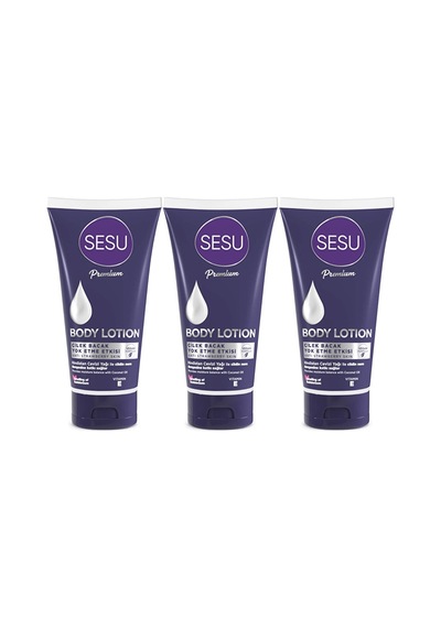 Sesu Vücut Losyonu 175ml Body Lotıon 3 Lü Set