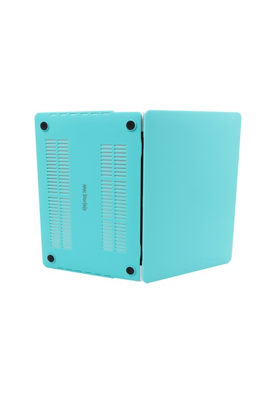 Macbook Air Kılıf M1 Çip Mat Flu A1932 A2179 A2337 2018-2020 Modeli İle Uyumlu Bebe Mavisi