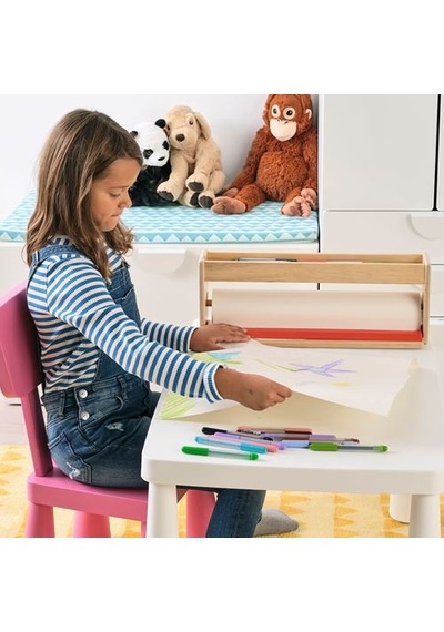 Ikea Måla Depolamalı Rulo Kağıt Tutucu, Huş Çok Renkli