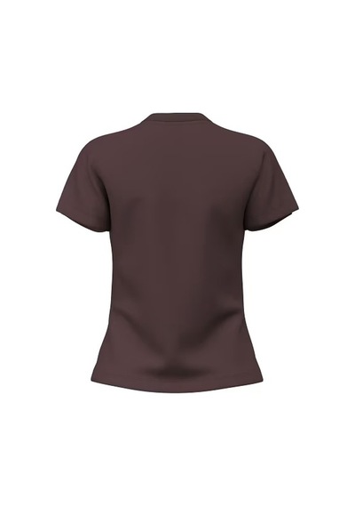 Guess Fausta Regular Fit Kadın T-shirt V6bı06k6273 Kahverengi