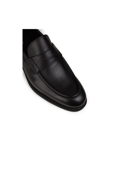 Deery Erkek Siyah Hakiki Deri Loafer Ayakkabı - 02025msyhc01 Siyah