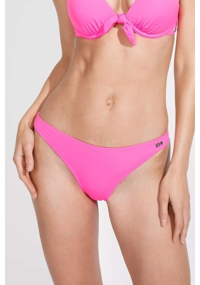 U.S. Polo Assn. Kadın Pembe String Bikini Alt 21513