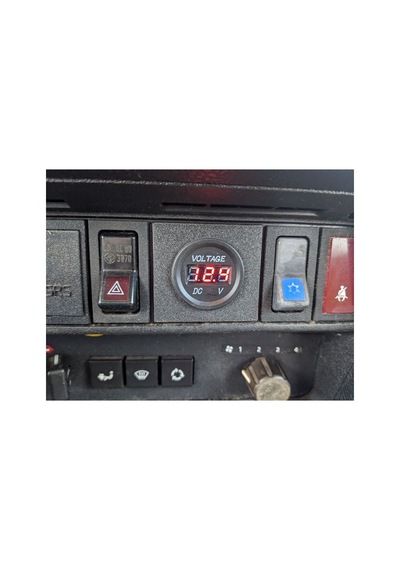 1974-1993 Volvo 240 Voltmetre Plakası