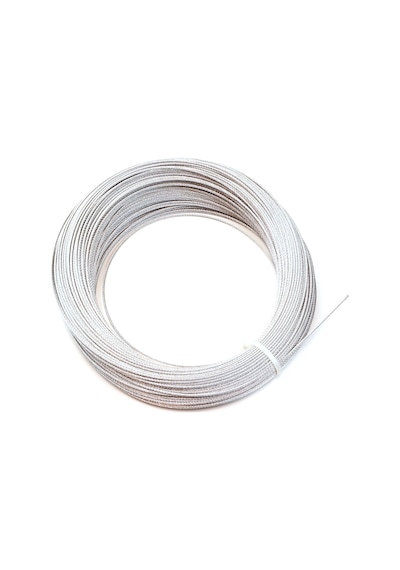 Araç Cam Kriko Için 7X7 Çelik Tel Halat Çap: 1.6 Mm 100 Metre