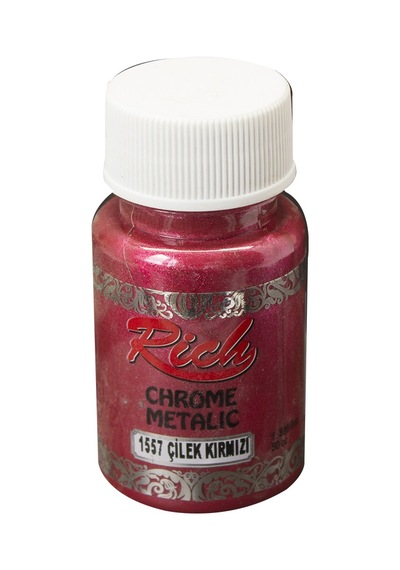 Rich Chrome Metalik Boya - 60Cc - Çilek Kırmızı - N.1557