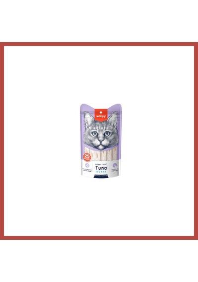Wanpy Ton Balıklı Ve Yengeçli Krema Kedi Ödülü 25x14 Gr Erdotıca