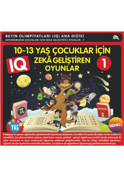 10-13 Yaş Çocuklar İçin Zeka Geliştiren Oyunlar 1 - Komisyon - Ekinoks