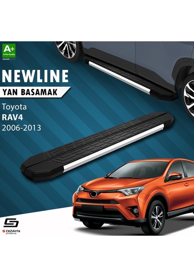 S-dizayn Toyota Rav 4 3 Newline Krom Yan Basamak 163 Cm 2006-2013