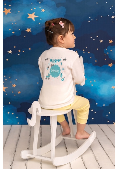 Pia Baby İsme Özel Erkek Çocuk 2 Adet Pijama Takımı %100 Pamuk Penye İsim Baskılı Kişiye Özel Kreş Pijaması Hediye Seti 20314s15pi Krem Pia Baby İsme Özel Erkek Çocuk 2 Adet Pijama Takımı %100 Pamuk Penye İsim Baskılı Kişiye Özel Kreş Pijaması Hediye Seti 20314s15pi Krem