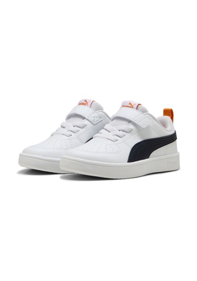 Puma Rickie Ac+ Ps-white-new Navy-dark Poppy Çocuk Ayakkabı-beyaz-2023 Beyaz