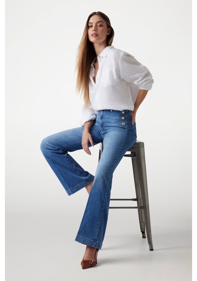 Guess New Faye Skinny Fit Kadın Jean Pantolon W5ga0pd5q01 Mavi