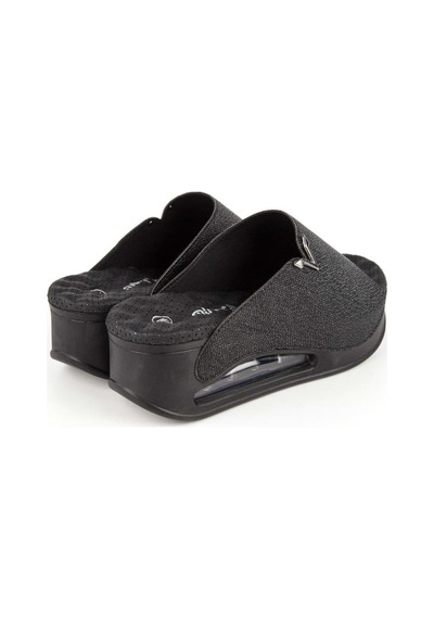Muya Aero 31212-001 Air Max Anatomik Taban Kadın Terlik Baskılı Siyah 36-40 Siyah