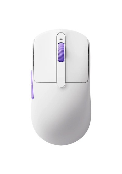 Akko Dash Max White 8k Hz Pixart 3395 Sensör Kablosuz Gaming Mouse -