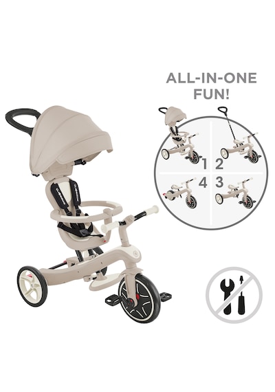 Explorer 4in1 Trike Bisiklet Ecologic Bej