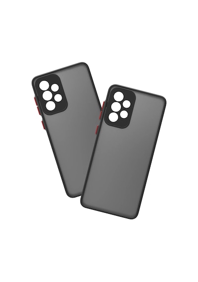 Bezos Samsung Galaxy A23 4g Kılıf Montreal Silikon Kapak - Siyah Nhr