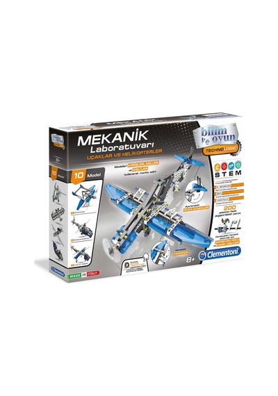 Clementoni Mekanik Laboratuvarı - Uçaklar & Helikopterler