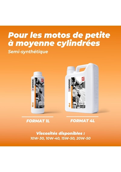 10.4 10w40 4t Sentetik Motosiklet Yağı 1l
