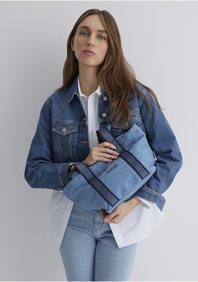 Mavi - Denim Omuz Çantası 1913040-24367 Mavi