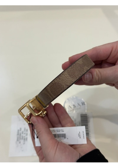Coach Roller Kemer C Charmlı Monogram Taba
