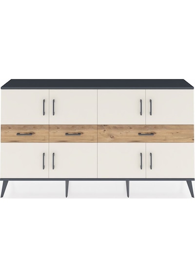 Arges Konsol 5 Raflı 3 Çekmeceli 8 Kapaklı 176x30x99 Antrasit-aytaşı/çam Aytası/atlas Çam - Antrasıt Arges Konsol 5 Raflı 3 Çekmeceli 8 Kapaklı 176x30x99 Antrasit-aytaşı/çam Aytası/atlas Çam - Antrasıt