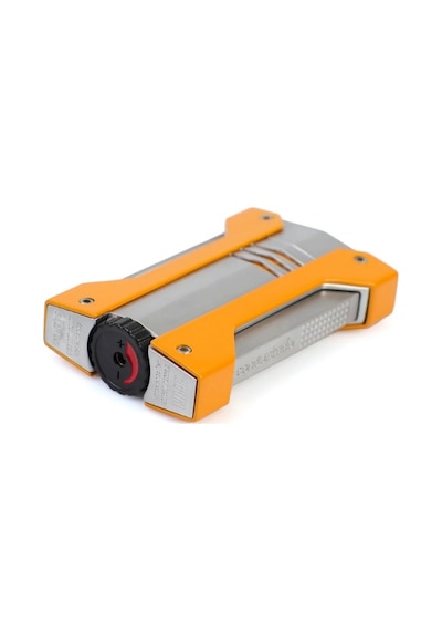 Conquistador Tek Torch Pürmüz Turuncu Gümüş Defi Extreme Dizayn Metal Puro Çakmağı Cnq-022