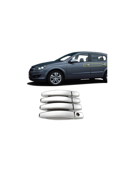 Nova Krom Opel Astra H Krom Kapı Kolu 4 Kapı 2004 Üzeri