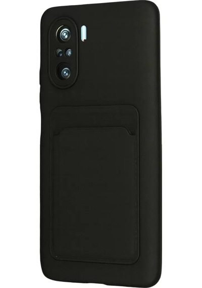 Newface Xiaomi Mi 11i Kılıf Kelvin Kartvizitli Silikon - Siyah Diğer