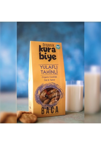 Baca Organik Yulaflı Tahinli Kurabiye 55 G
