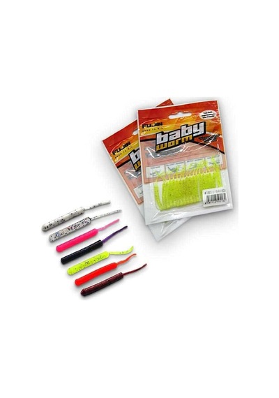 Baby Worm 5.2 Cm Floating Lrf Silikon Yem Shirasu Violet