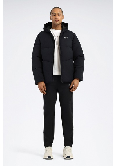Reebok Mont Erkek Siyah Morsat Puffer Coat 000000000102697363
