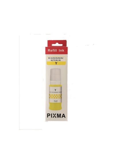 Canon Uyumlu Gı 41 Yellow 70ml Uyumlu Mürekkep 3 Adet