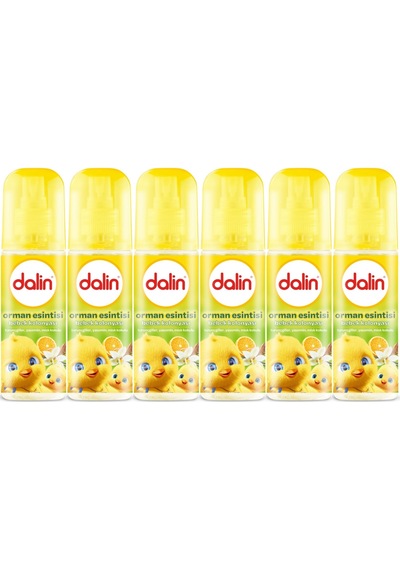 Dalin Bebek Kolonyası 150ml Orman Esintisi 6 Lı Set