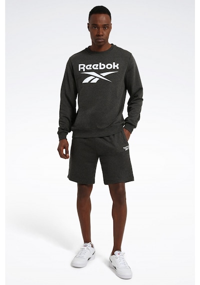 Reebok Identıty Bıg Logo Antrasit Erkek Sweatshirt Gri