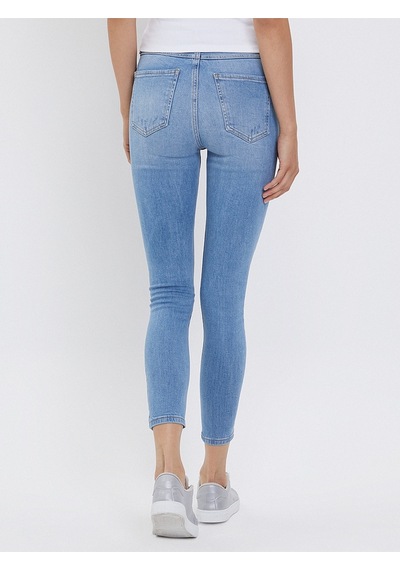 Kadın Mavi Natalie Elvino Jean Pantolon -ss20