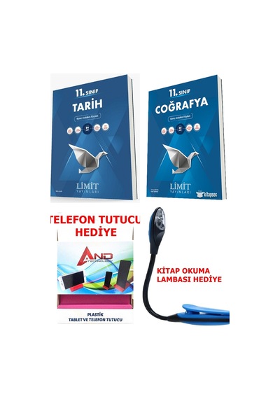 Limit 2024-2025 Müfredat 11 Sınıf Tarih-coğrafya Konu Seti